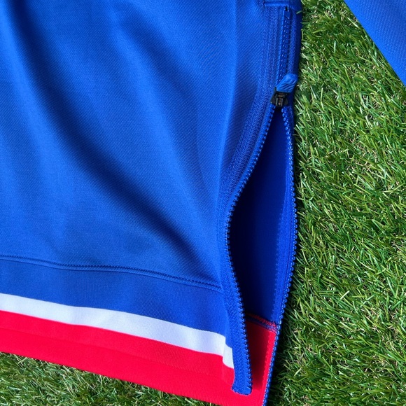 $140 XL-3XLT Nike Detroit Pistons 75th Anniversary NBA Showtime Hooded Jacket - Picture 4 of 14